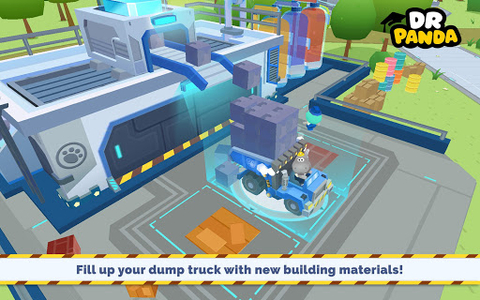 Dr. Panda Trucks - Gameplay image of android game