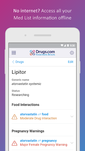 Drugs.com Medication Guide - Image screenshot of android app
