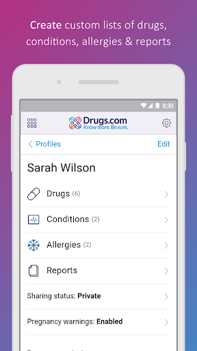 Drugs.com Medication Guide - Image screenshot of android app