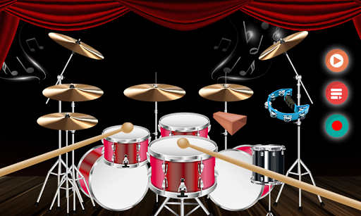 Mobile Drums - Gameplay image of android game