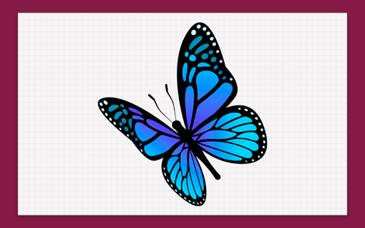 Butterfly Draw Step by Step - عکس برنامه موبایلی اندروید