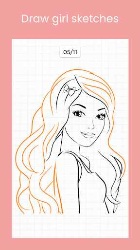 Face Draw Step by Step - Image screenshot of android app