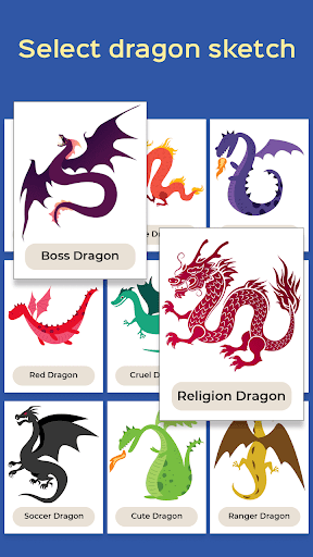 How to Draw Dragon - Image screenshot of android app