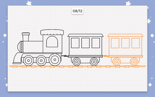 How to Draw Train - Image screenshot of android app