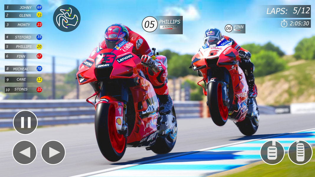 Bike Racing Moto Bike Games - Gameplay image of android game