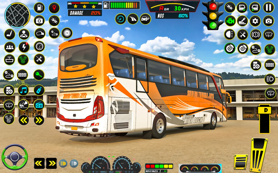Bus Game Drive: City Bus - عکس بازی موبایلی اندروید