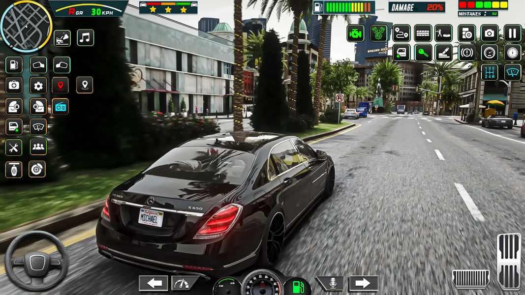 City Car 3d: Car Game - Gameplay image of android game