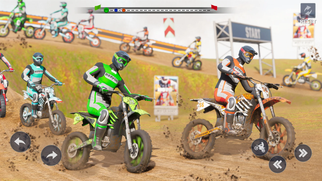 Moto Dirt Bike Racing Games 3D - عکس بازی موبایلی اندروید