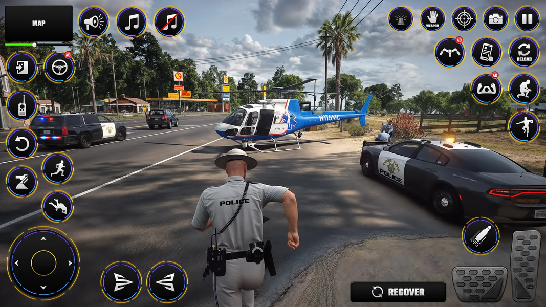 Open World Police Simulator - عکس بازی موبایلی اندروید