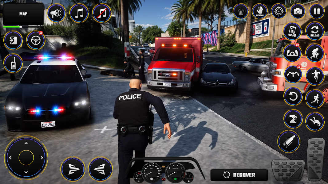 Open World Police Simulator - عکس بازی موبایلی اندروید