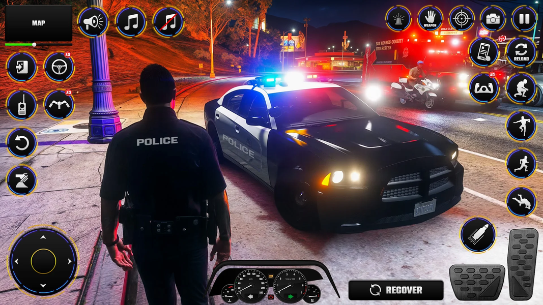 Open World Police Simulator - عکس بازی موبایلی اندروید