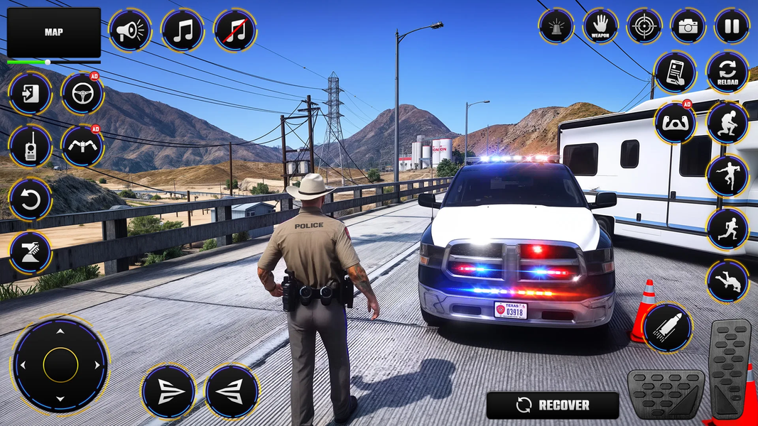 Open World Police Simulator - عکس بازی موبایلی اندروید