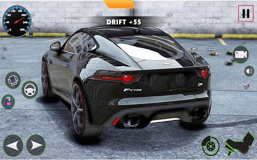 Drift Car Simulator 2021 : Jaguar City Drive sim - Image screenshot of android app