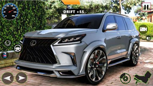 Extreme City Car Drive Simulator 2021: LX 570 - Gameplay image of android game