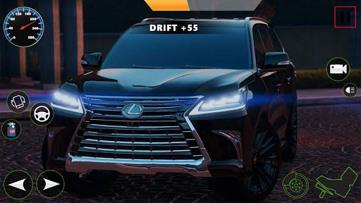 Extreme City Car Drive Simulator 2021: LX 570 - Gameplay image of android game