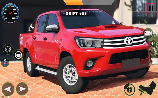 Car Simulator 2021 : Hilux City Drive - Image screenshot of android app