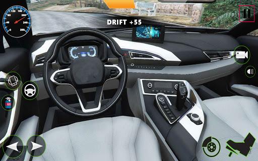Car Drive & Drift Simulator i8 - Gameplay image of android game