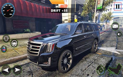 American Cadillac Escalade Car Drive: Park & Stunt - Image screenshot of android app