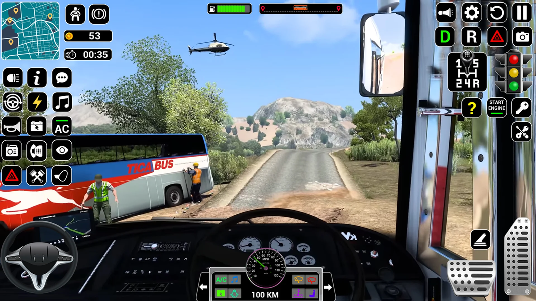 Bus Simulator Games: Euro Bus - عکس بازی موبایلی اندروید