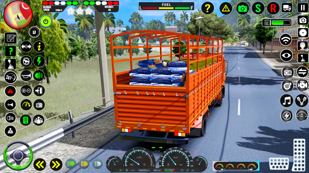 Cargo Truck Simulator - Larry - Gameplay image of android game
