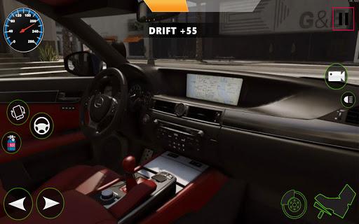 Lexus 350F Crazy Car Drive 2021: Simulator Game - Image screenshot of android app