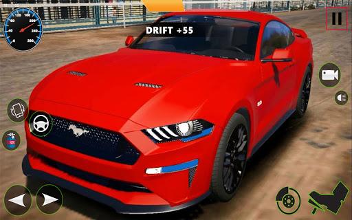 Car Simulator 2021 : Mustang Roush Car drive 2021 - Image screenshot of android app