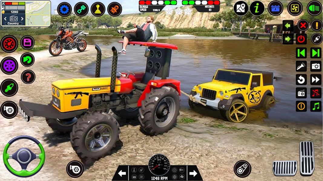 Tractor Driving Tractor Games - عکس بازی موبایلی اندروید