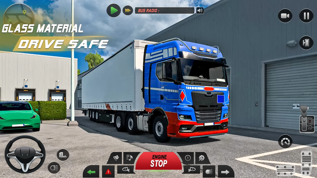 Truck Simulator Games: World - Gameplay image of android game