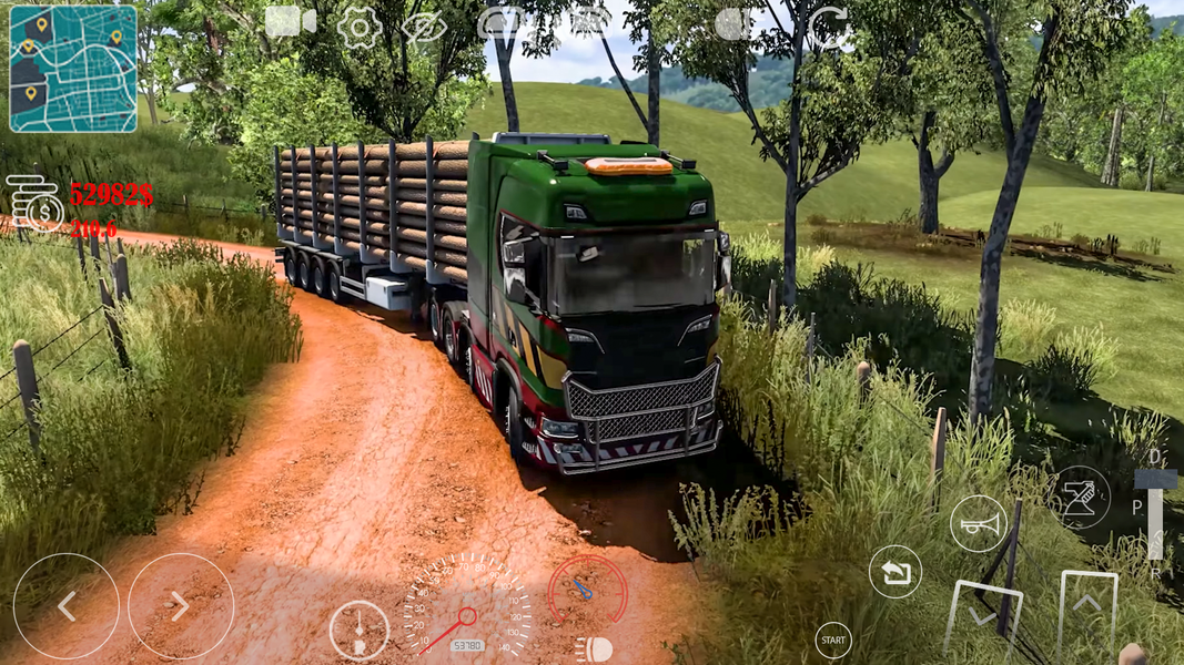Mud Truck Game - Offroad Cargo - عکس بازی موبایلی اندروید