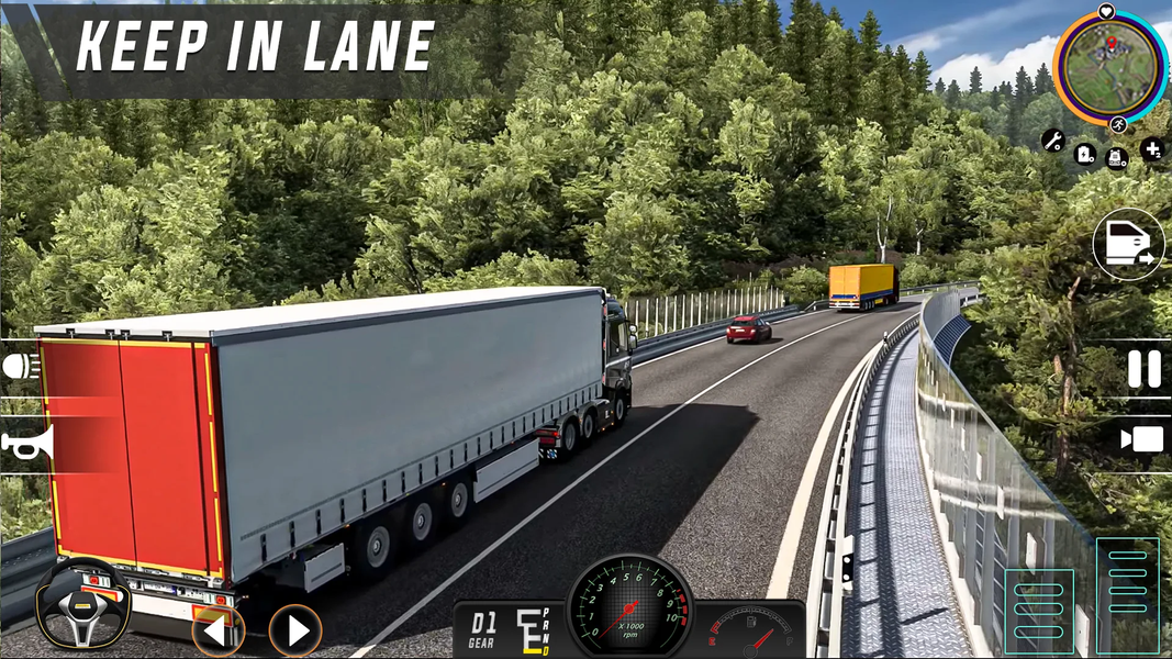 Euro Truck Games - Europe - عکس بازی موبایلی اندروید