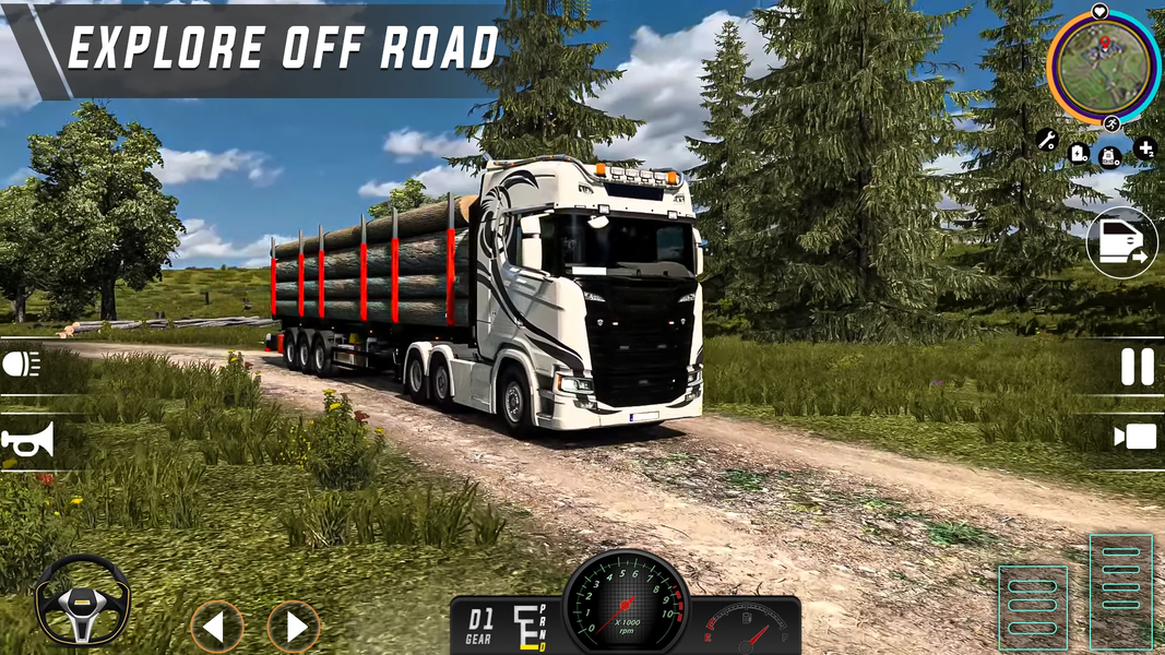 Euro Truck Games - Europe - عکس بازی موبایلی اندروید