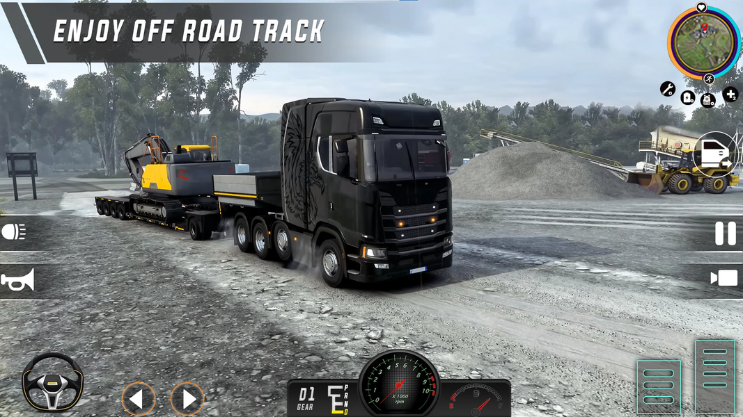 Euro Truck Games - Europe - عکس بازی موبایلی اندروید