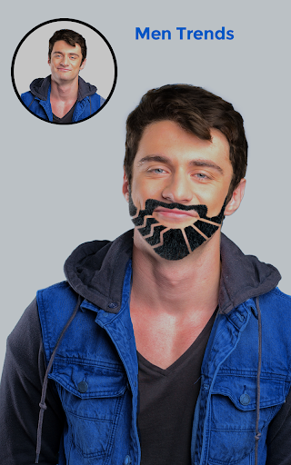 Stachy - Men Mustache Beard boys photo editor 2018 - Image screenshot of android app