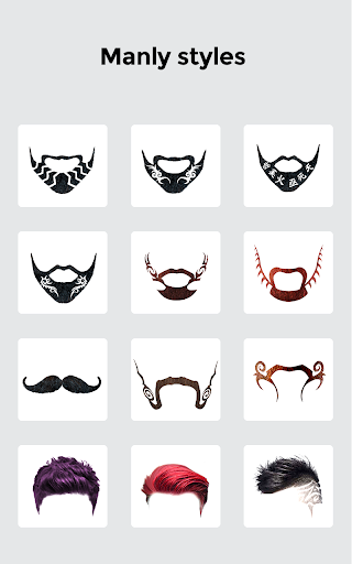Stachy - Men Mustache Beard boys photo editor 2018 - Image screenshot of android app