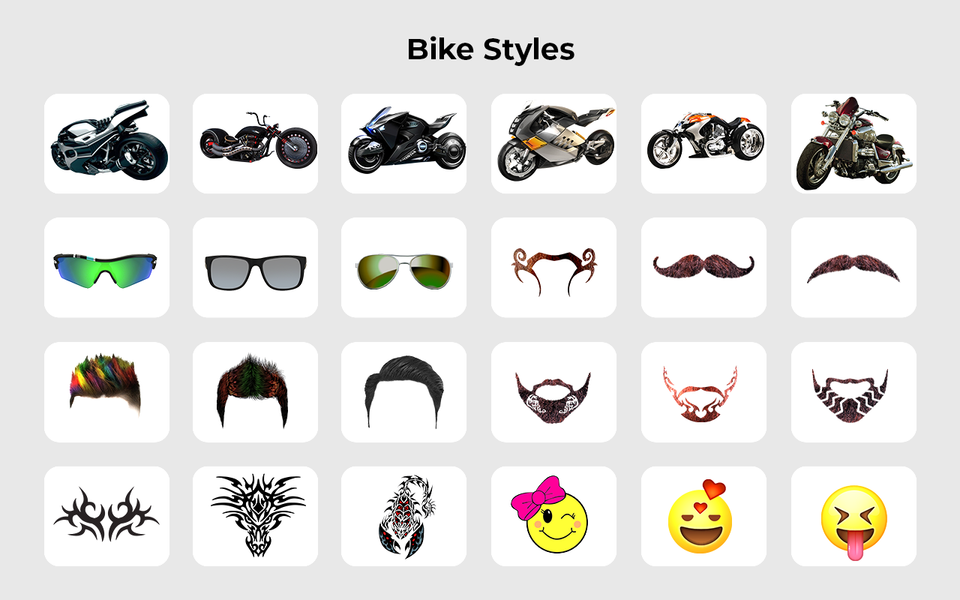 Bikers - Men Women Bike Photo - Image screenshot of android app