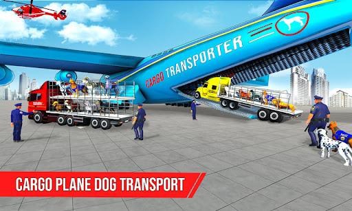 City Dog Transport Truck games - Gameplay image of android game