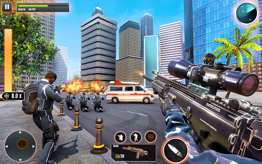 FPS Sniper Shooting Games - Gameplay image of android game