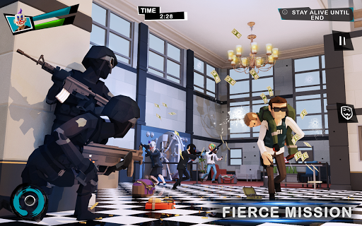 Theft City: FPS Open World - Gameplay image of android game