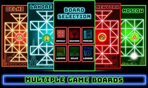 Sholo Guti: Bead 16 Glow - 2019 Free Board Games - Gameplay image of android game