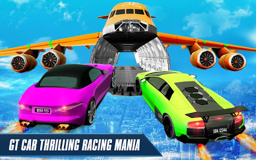 Jet Cars Stunts GT Racing Flying Car Racing Games Game for Android