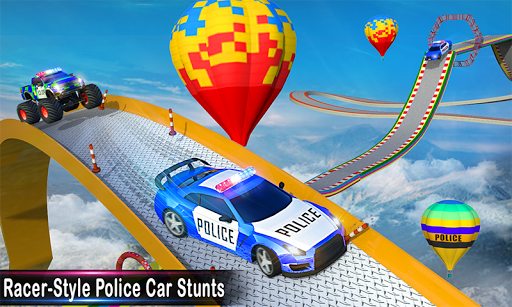 Racing in Car: Stunt Car Games - Gameplay image of android game