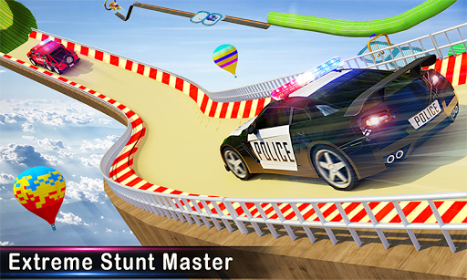 Racing in Car: Stunt Car Games - Gameplay image of android game