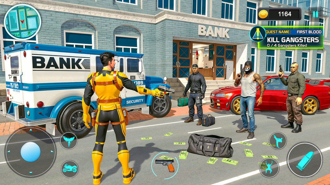 Steel Avenger: Iron Hero Games - عکس بازی موبایلی اندروید
