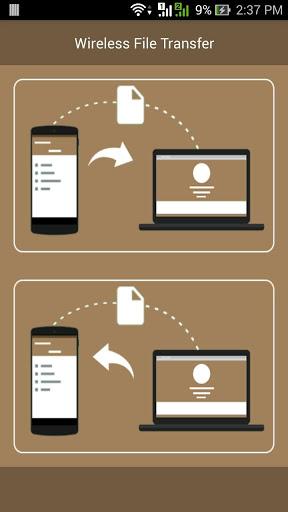 Wireless File Transfer - Image screenshot of android app