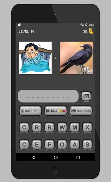 ۲ Pics ۱ Word - A Word Game - عکس برنامه موبایلی اندروید