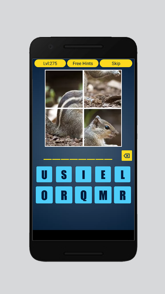 4 Pics 1 Word Gussing Game - Gameplay image of android game