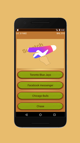 Brand Logo Quiz - Gameplay image of android game
