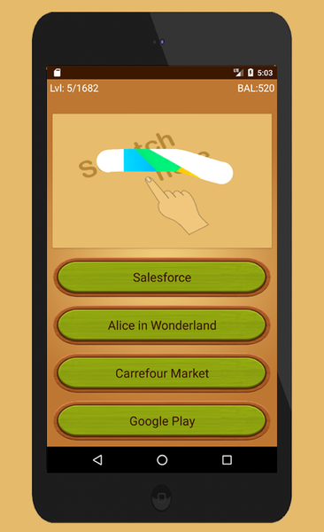 Brand Logo Quiz - Gameplay image of android game