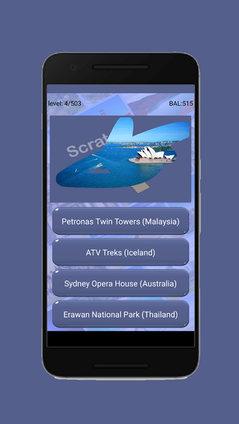 Guess the place name - Gameplay image of android game
