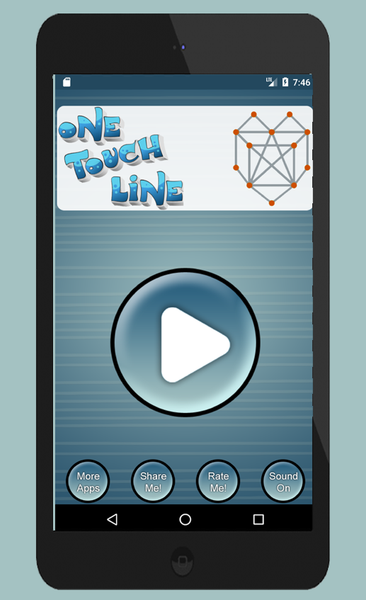 One Touch Draw Line - Gameplay image of android game